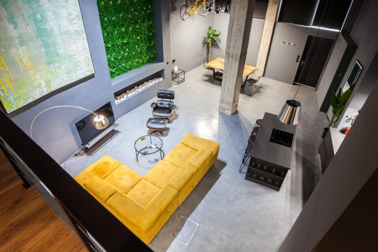 Trendy Industrial Apt Next To Museum Of Acropolis Athen Exterior foto